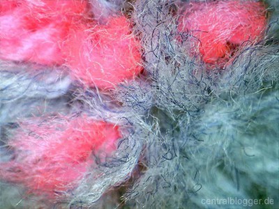 Bommel einer Pudelmütze