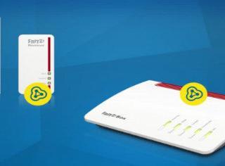 100% Perfektes WLAN im ganzen Haus 8 AVM Mesh